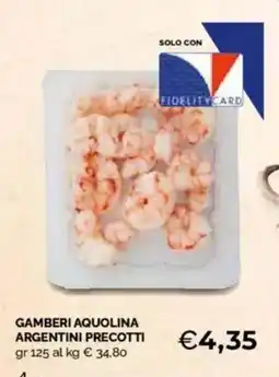 Mercatò Big Gamberi aquolina argentini precotti offerta