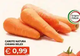 Mercatò Big Carote natura chiama selex offerta