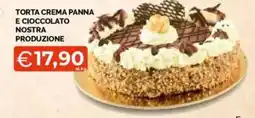 Mercatò Big Torta crema panna e cioccolato nostra produzione offerta