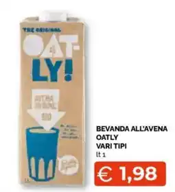 Mercatò Big Bevanda all'avena oatly vari tipi offerta