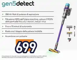 Unieuro dyson gen5detect offerta
