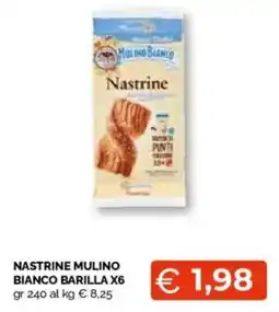 Mercatò Big Nastrine mulino bianco BARILLA offerta