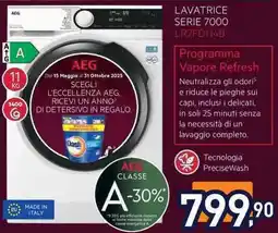 Unieuro AEG LAVATRICE SERIE 7000 LR7FD114B offerta