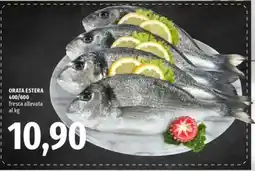 Famila ORATA ESTERA 400/600 fresca allevata al kg offerta