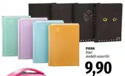 Famila PIGNA Diari modelli assortiti offerta