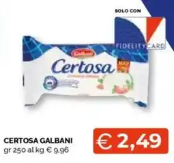 Mercatò Big Certosa GALBANI offerta