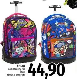 Famila MITAMA zaino trolley run maxi offerta