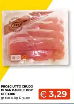 Mercatò Big Prosciutto crudo di san daniele dop CITTERIO offerta
