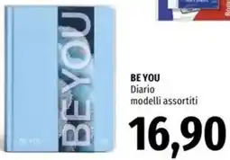 Famila BE YOU Diario modelli assortiti offerta