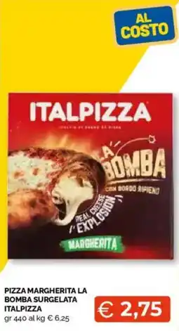 Mercatò Big Pizza margherita la bomba surgelata ITALPIZZA offerta