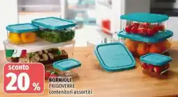 Famila BORMIOLI FRIGOVERRE contenitori assortiti offerta