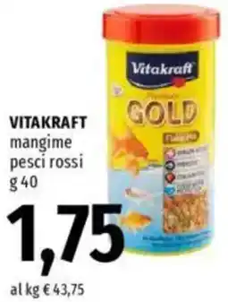 Famila VITAKRAFT mangime pesci rossi offerta