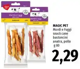 Famila MAGIC PET Mordi e Fuggi snack cane offerta