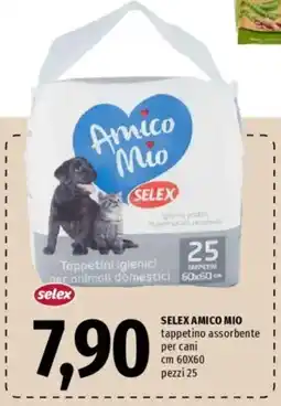 Famila SELEX AMICO MIO tappetino assorbente per cani offerta