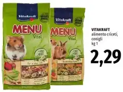 Famila VITAKRAFT alimento criceti, conigli offerta
