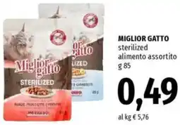 Famila MIGLIOR GATTO sterilized alimento assortito offerta