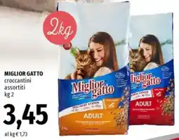Famila MIGLIOR GATTO croccantini assortiti offerta