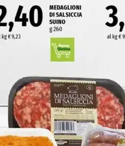 Famila Medaglioni di salsiccia suino offerta