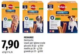 Famila PEDIGREE Dentastix snack offerta