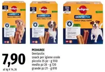 Famila PEDIGREE Dentastix snack offerta
