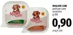 Famila MIGLIOR CANE patè per cane assortito offerta