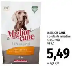 Famila MIGLIOR CANE i preferiti sensitive crocchette offerta