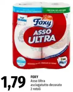 Famila FOXY Asso Ultra asciugatutto decorato offerta