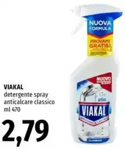 Famila VIAKAL detergente spray anticalcare classico offerta