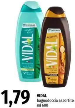 Famila VIDAL bagnodoccia assortito offerta