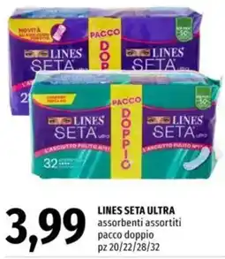 Famila LINES SETA ULTRA assorbenti assortiti offerta