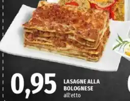 Famila Lasagne alla bolognese all'etto offerta