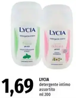 Famila LYCIA detergente intimo assortito offerta