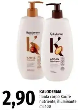 Famila KALODERMA fluida corpo Karitè nutriente, illuminante offerta