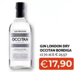 Mercatò Big Gin london dry occitan bordiga offerta
