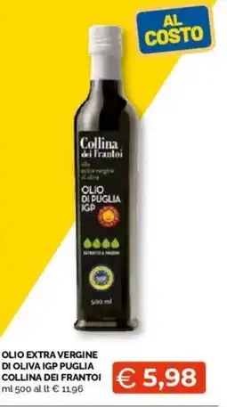 Mercatò Big Olio extra vergine di oliva igp puglia collina dei frantoi offerta