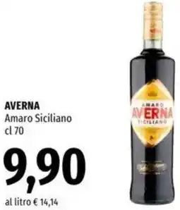 Famila AVERNA Amaro Siciliano offerta