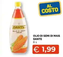 Mercatò Big Olio di semi di mais DANTE offerta
