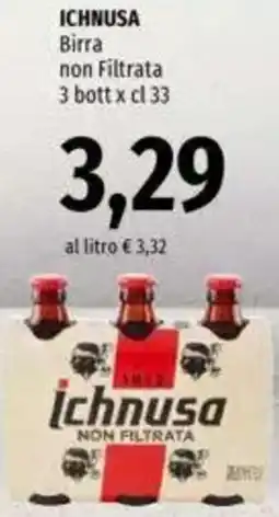 Famila ICHNUSA Birra non Filtrata offerta
