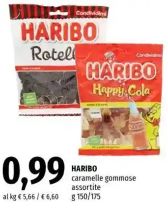 Famila HARIBO caramelle gommose offerta
