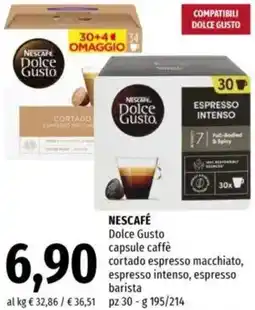 Famila NESCAFÉ Dolce Gusto capsule caffè offerta