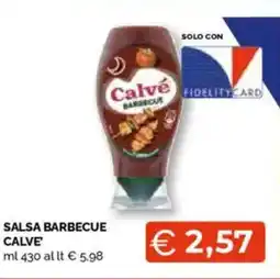 Mercatò Big Salsa barbecue calve' offerta