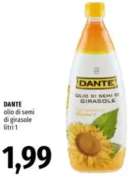 Famila DANTE olio di semi di girasole offerta