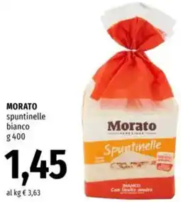 Famila MORATO spuntinelle bianco offerta