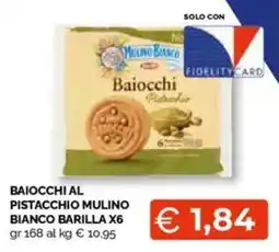 Mercatò Big Baiocchi al pistacchio mulino bianco BARILLA offerta
