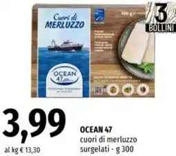 Famila OCEAN 47 cuori di merluzzo surgelati offerta