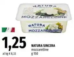 Famila NATURA SINCERA mozzarelline offerta