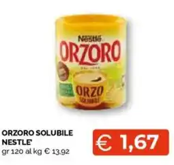 Mercatò Big Orzoro solubile NESTLE offerta