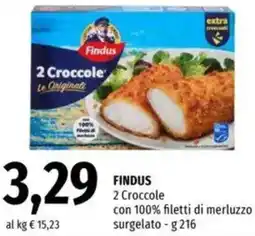 Famila FINDUS 2 Croccole offerta