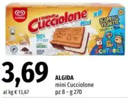 Famila ALGIDA mini Cucciolone offerta