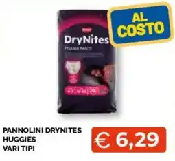 Mercatò Big Pannolini drynites huggies vari tipi offerta